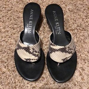 Like New Snake Skin Sandals. 8M